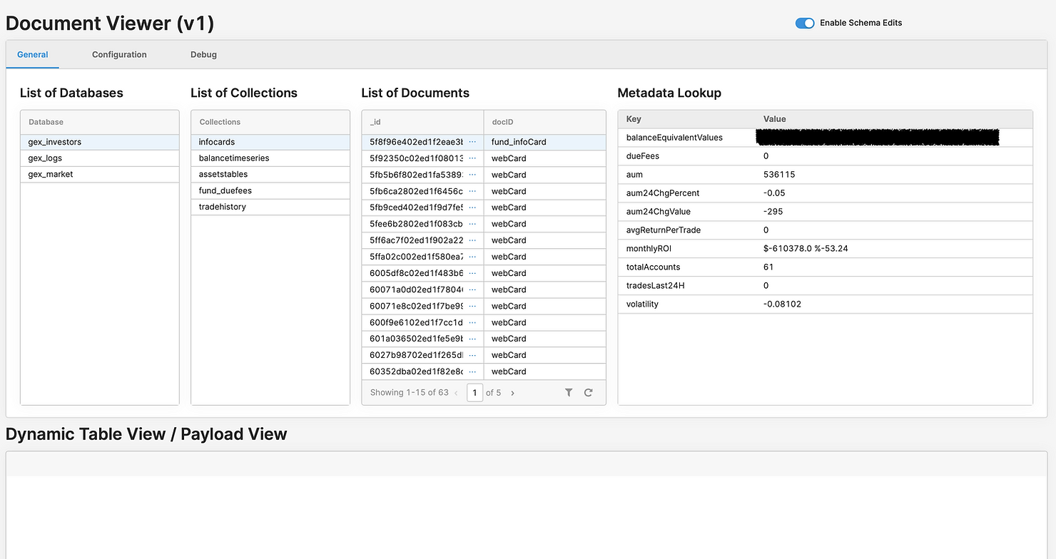 The Document Viewer in its final form
